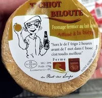 Sucre et nutriments contenus dans La ferme du pont des loups