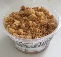Zuckermenge drin Crumble pomme