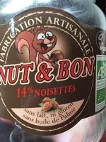 Sucre et nutriments contenus dans Nut et bon