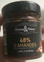 Jumlah gula yang masuk Pâte à tartiner 48% amandes
