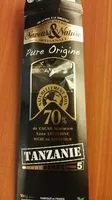Jumlah gula yang masuk Chocolat noir de Tanzanie