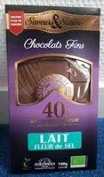 入っている砂糖の量 CHOCOLAT LAIT FLEUR DE SEL TABLETTE
