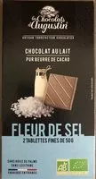 入っている砂糖の量 Tablette Chocolat Au Lait à La Fleur De Sel