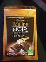 Sokerin määrä sisällä Chocolat noir fleur de sel