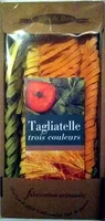 Tagliatelles aromatisees et colorees