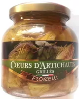 Suhkru kogus sees Coeurs d'artichauts grillés
