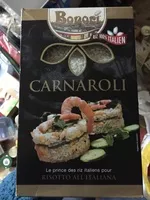 Sucre et nutriments contenus dans Carnaroli