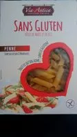 Jumlah gula yang masuk Penne sans gluten