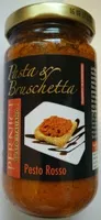 Jumlah gula yang masuk Pesto rouge - Sauce à base de tomates séchées, de basilic et de fromage durs