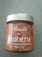 Zuckermenge drin Bruschetta de tomate cerise thon