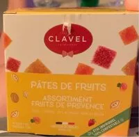 Sucre et nutriments contenus dans Clavel