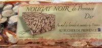 Amount of sugar in Nougat noir