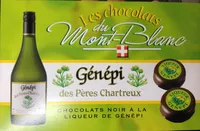 Sucre et nutriments contenus dans Les chocolats du mont blanc