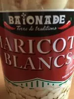 Suhkru kogus sees Haricots blancs au naturel BAIONADE TERRE DE TRADITIONS