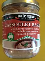 Suhkru kogus sees cassoulet Basque