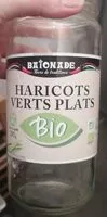 Suhkru kogus sees Haricots vert plat