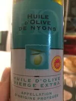 Sucre et nutriments contenus dans Huile d olive de nyons