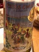 चीनी की मात्रा Pastis corse