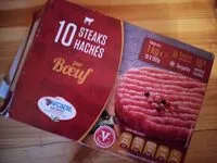 Zuckermenge drin 10 steaks hachés pur bœuf
