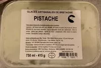 चीनी की मात्रा Glace à la pistache