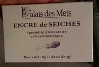 Jumlah gula yang masuk Encre de Seiches