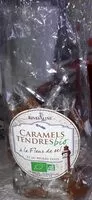 Suhkru kogus sees Caramels tendres