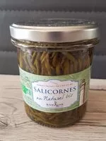 入っている砂糖の量 Salicornes au naturel
