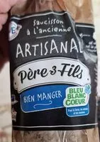 Sokerin määrä sisällä Saucisson à l'ancienne