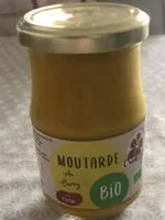 含糖量 Moutarde bio au curry