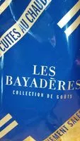 Sucre et nutriments contenus dans Les bayaderes