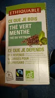 含糖量 Thé vert menthe