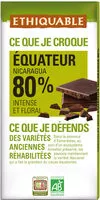 Amount of sugar in Chocolat noir 80% Équateur intense et floral