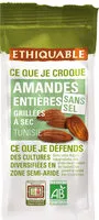 Sokerin määrä sisällä Amandes grillées à sec sans sel