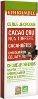 Chocolats noirs aux cacahuetes