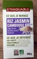 İçindeki şeker miktarı Riz Jasmin Cambodge