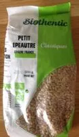 Quantité de sucre dans Petit Épeautre