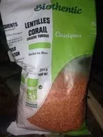 Jumlah gula yang masuk Lentilles corail