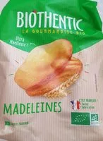 Jumlah gula yang masuk Madeleines