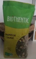 Quantité de sucre dans Graines de courges