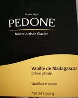 चीनी की मात्रा Glace vanille de madagascar