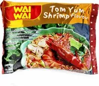 Suhkru kogus sees Nouilles instantanées saveur crevettes lot de 5