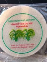 Sucre et nutriments contenus dans Banh trang gao viet nam