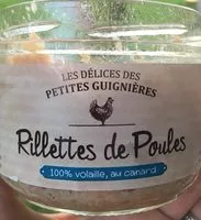 Sucre et nutriments contenus dans Les delices des petites guignieres