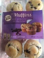 Quantité de sucre dans Mini muffins pépites chocolat C'TROBON