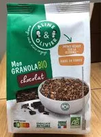 Jumlah gula yang masuk Mon granola bio chocolat