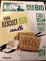 Jumlah gula yang masuk Mon biscuit bio vanille