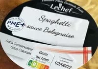 Количество сахара в Spaghettis bolognaise