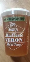 Sucre et nutriments contenus dans Miellerie veron