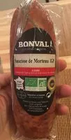 Amount of sugar in Saucisse de Morteau IGP 300g