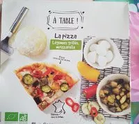 Jumlah gula yang masuk Pizza légumes grillés, mozzarella